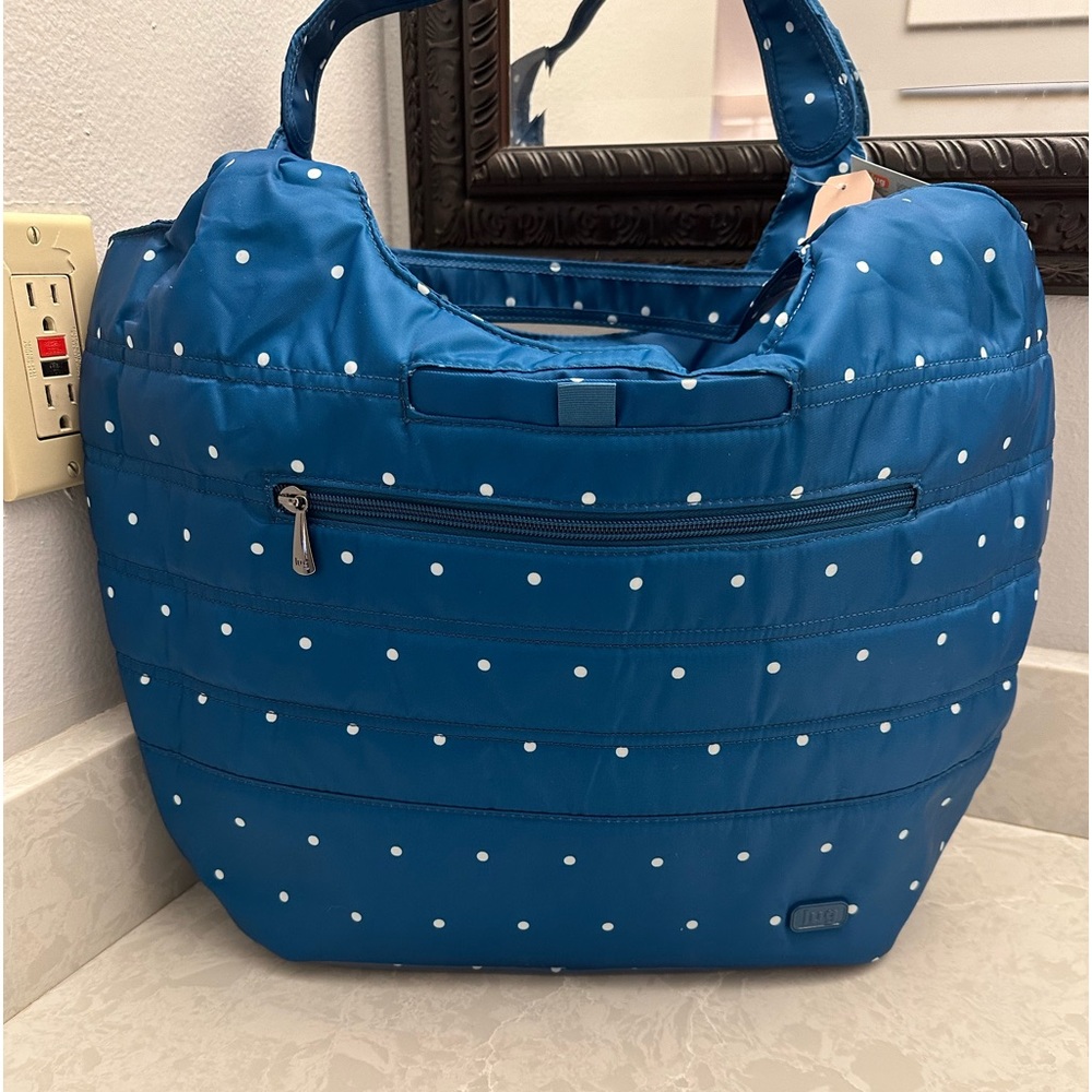 Lug Gondola Tote in Ocean Dot